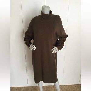 Boss Wool Bland Brown Dress Sweater Size XL
